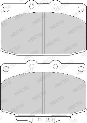 Necto FD6348A - Komplet Pločica, disk-kočnica www.molydon.hr