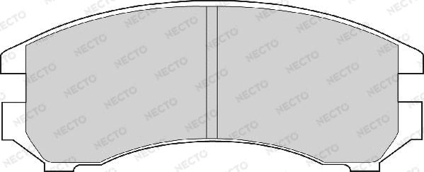 Necto FD6356A - Komplet Pločica, disk-kočnica www.molydon.hr