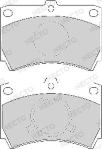 Necto FD6350A - Komplet Pločica, disk-kočnica www.molydon.hr