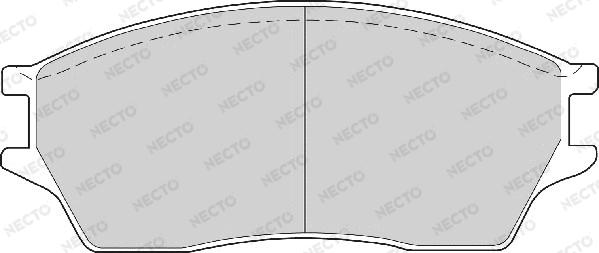 Necto FD6351A - Komplet Pločica, disk-kočnica www.molydon.hr