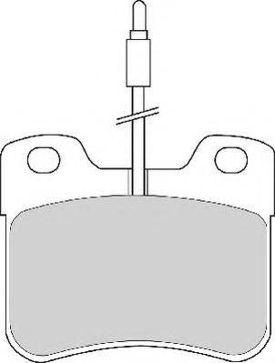 Necto FD6369N - Komplet Pločica, disk-kočnica www.molydon.hr