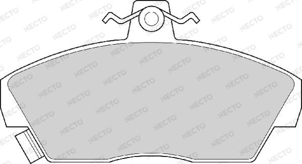 Necto FD6360A - Komplet Pločica, disk-kočnica www.molydon.hr