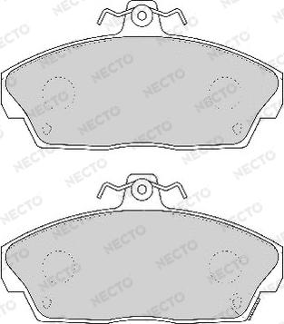 Necto FD6385A - Komplet Pločica, disk-kočnica www.molydon.hr