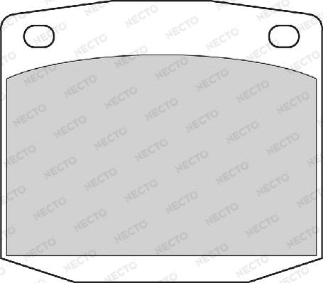 Necto FD6334A - Komplet Pločica, disk-kočnica www.molydon.hr