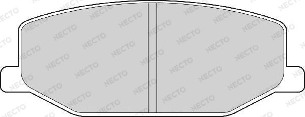 Necto FD6338A - Komplet Pločica, disk-kočnica www.molydon.hr