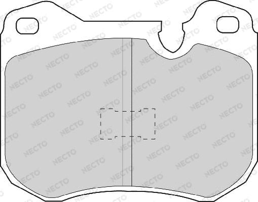 Necto FD6333A - Komplet Pločica, disk-kočnica www.molydon.hr