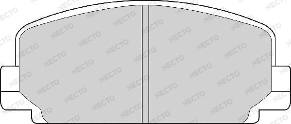 Necto FD6332A - Komplet Pločica, disk-kočnica www.molydon.hr