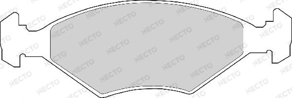 Necto FD6249A - Komplet Pločica, disk-kočnica www.molydon.hr