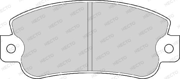 Necto FD6253A - Komplet Pločica, disk-kočnica www.molydon.hr