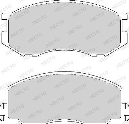 Necto FD6265A - Komplet Pločica, disk-kočnica www.molydon.hr