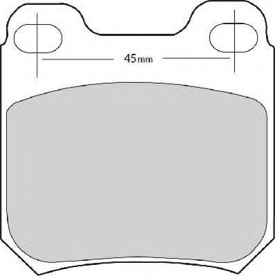 Necto FD6287N - Komplet Pločica, disk-kočnica www.molydon.hr