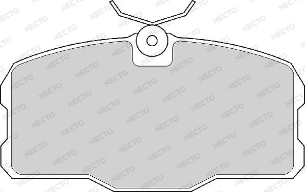 Necto FD6226A - Komplet Pločica, disk-kočnica www.molydon.hr