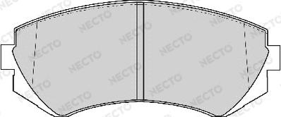 Necto FD6769A - Komplet Pločica, disk-kočnica www.molydon.hr