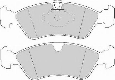 Necto FD6709N - Komplet Pločica, disk-kočnica www.molydon.hr