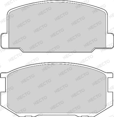 Necto FD6703A - Komplet Pločica, disk-kočnica www.molydon.hr