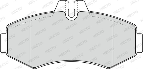 Necto FD6782V - Komplet Pločica, disk-kočnica www.molydon.hr