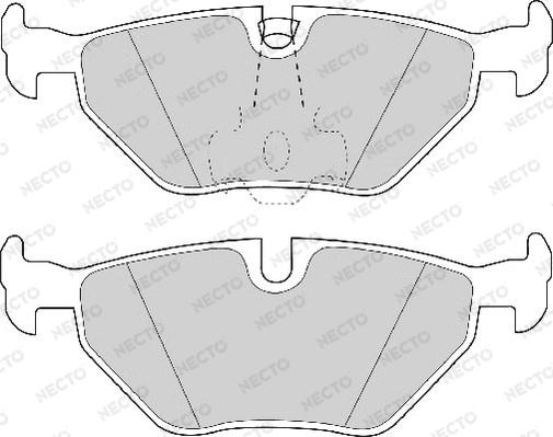 Necto FD6739A - Komplet Pločica, disk-kočnica www.molydon.hr