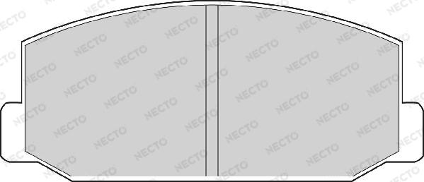 Necto FD847A - Komplet Pločica, disk-kočnica www.molydon.hr