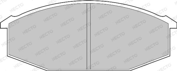 Necto FD865V - Komplet Pločica, disk-kočnica www.molydon.hr