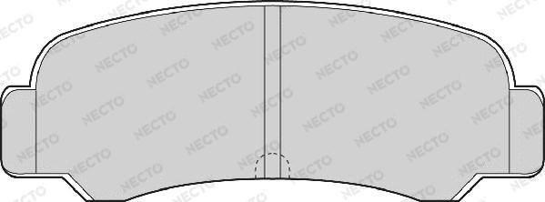 Necto FD862A - Komplet Pločica, disk-kočnica www.molydon.hr