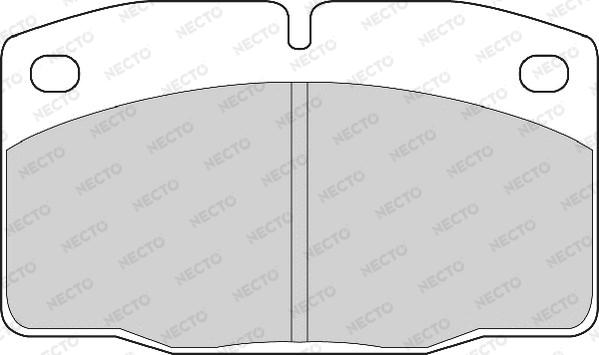 Necto FD817A - Komplet Pločica, disk-kočnica www.molydon.hr