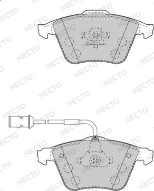 Necto FD7559A - Komplet Pločica, disk-kočnica www.molydon.hr