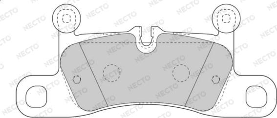 Necto FD7556A - Komplet Pločica, disk-kočnica www.molydon.hr