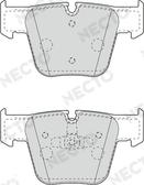 Necto FD7551A - Komplet Pločica, disk-kočnica www.molydon.hr