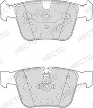 Necto FD7552A - Komplet Pločica, disk-kočnica www.molydon.hr