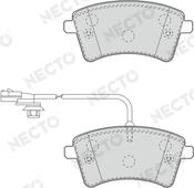 Necto FD7505A - Komplet Pločica, disk-kočnica www.molydon.hr