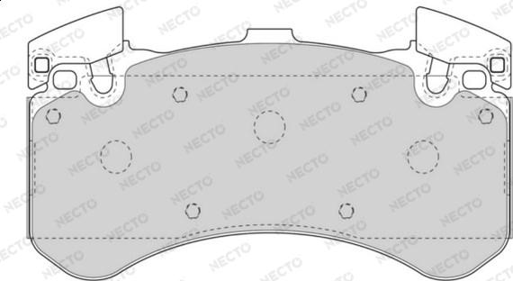 Necto FD7589A - Komplet Pločica, disk-kočnica www.molydon.hr