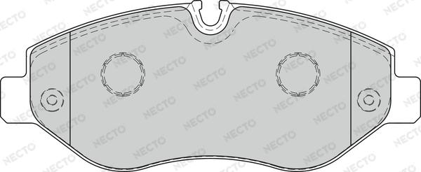 Necto FD7581V - Komplet Pločica, disk-kočnica www.molydon.hr