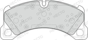 Necto FD7642A - Komplet Pločica, disk-kočnica www.molydon.hr