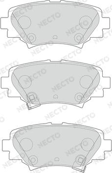 Necto FD7636A - Komplet Pločica, disk-kočnica www.molydon.hr