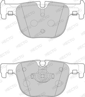 Necto FD7631A - Komplet Pločica, disk-kočnica www.molydon.hr