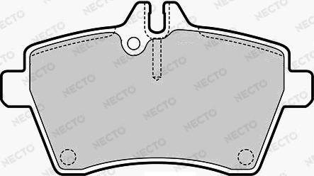 Necto FD7051A - Komplet Pločica, disk-kočnica www.molydon.hr