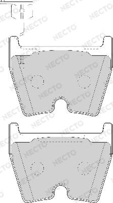 Necto FD7087A - Komplet Pločica, disk-kočnica www.molydon.hr