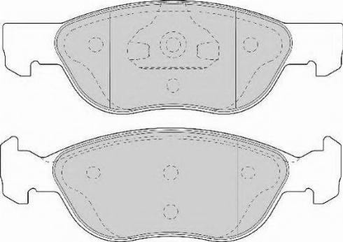 Necto FD7076N - Komplet Pločica, disk-kočnica www.molydon.hr