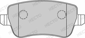 Necto FD7192A - Komplet Pločica, disk-kočnica www.molydon.hr