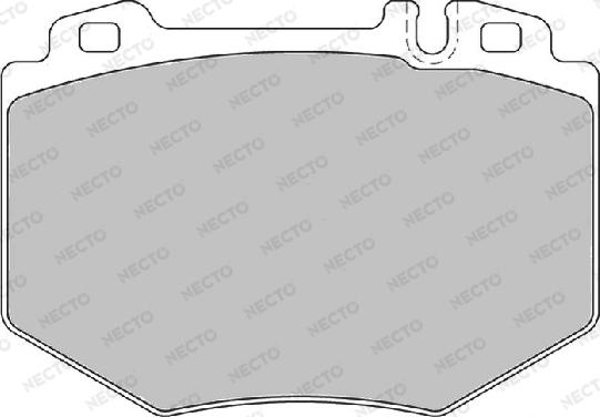 Necto FD7144A - Komplet Pločica, disk-kočnica www.molydon.hr