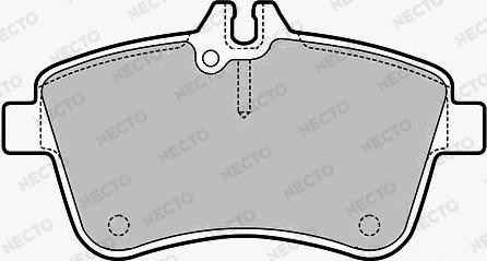 Necto FD7162A - Komplet Pločica, disk-kočnica www.molydon.hr