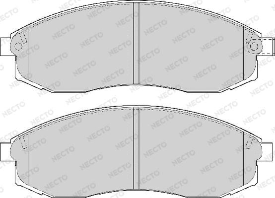 Necto FD7107A - Komplet Pločica, disk-kočnica www.molydon.hr