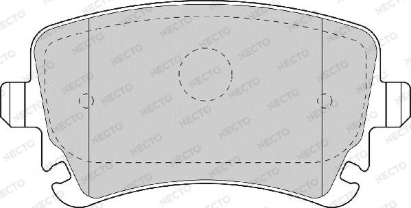 Necto FD7176A - Komplet Pločica, disk-kočnica www.molydon.hr