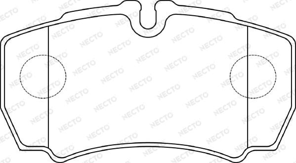 Necto FD7389V - Komplet Pločica, disk-kočnica www.molydon.hr