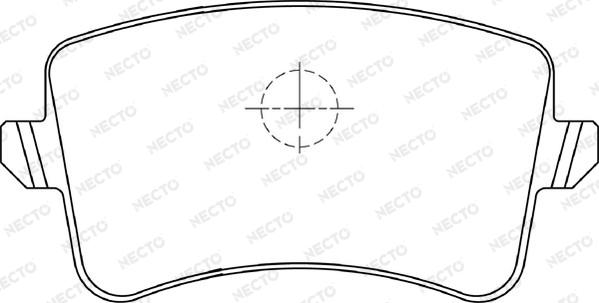 Necto FD7339A - Komplet Pločica, disk-kočnica www.molydon.hr