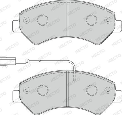 Necto FD7269V - Komplet Pločica, disk-kočnica www.molydon.hr