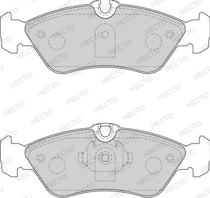 Necto FD7233V - Komplet Pločica, disk-kočnica www.molydon.hr