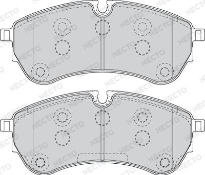 Necto FD7771V - Komplet Pločica, disk-kočnica www.molydon.hr