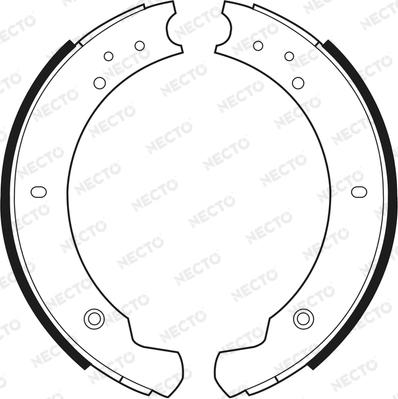 Necto N1488 - Komplet kočnica, bubanj kočnice www.molydon.hr