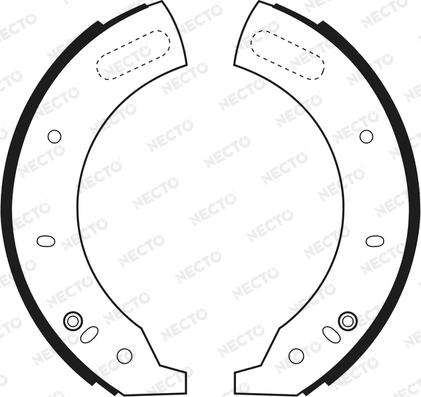 Necto N1577 - Komplet kočnica, bubanj kočnice www.molydon.hr